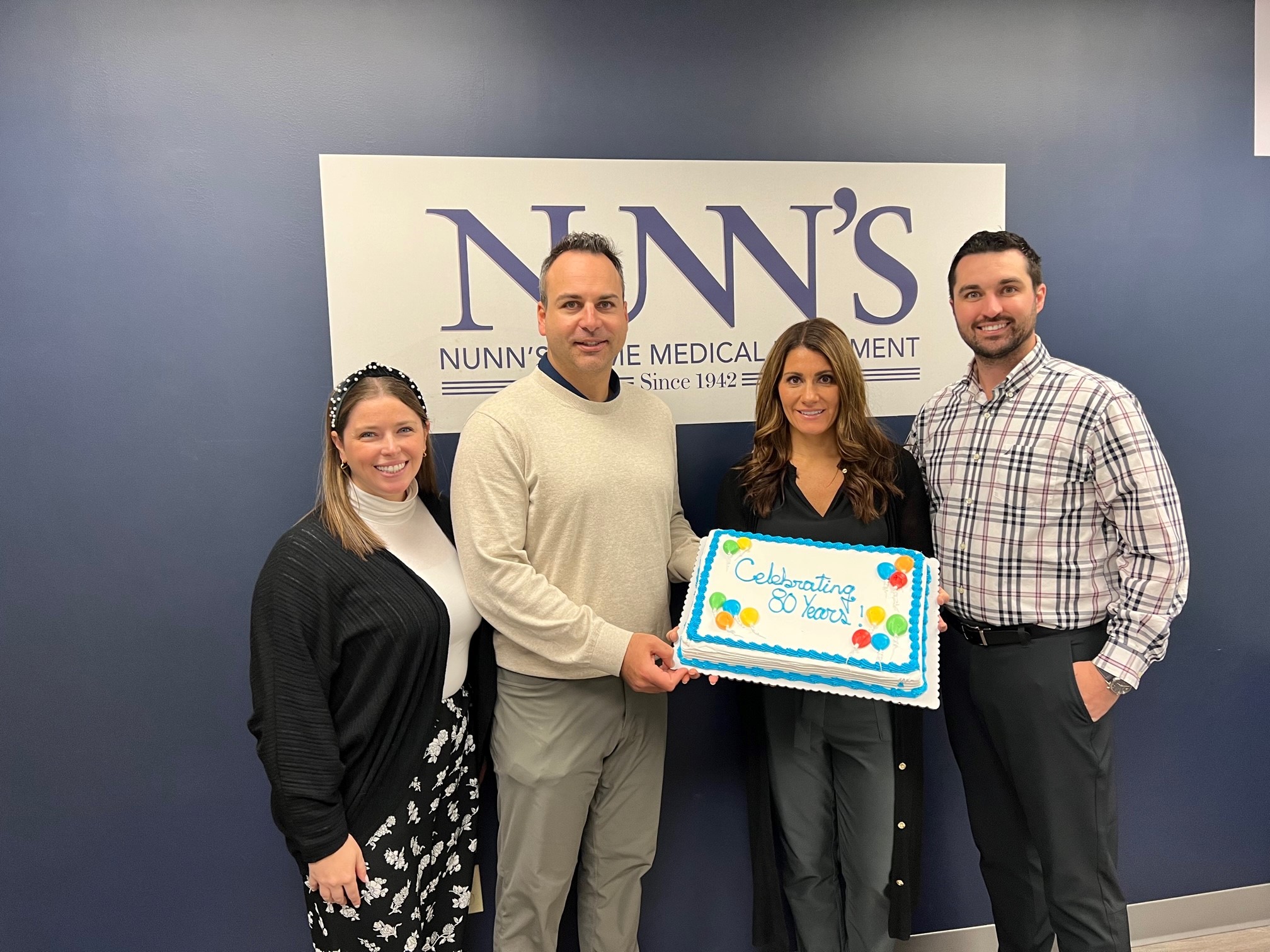 80th Anniversary Nunn's Home Medical Equipment Rome, NY (315) 3394084